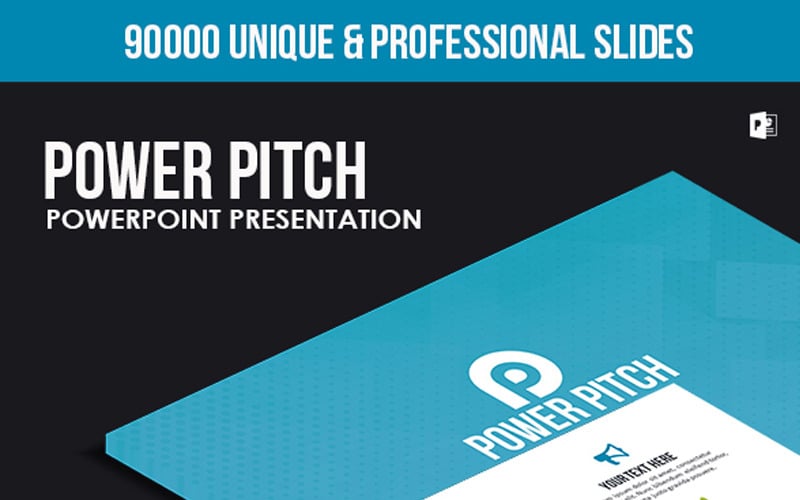 power pitch powerpoint template original