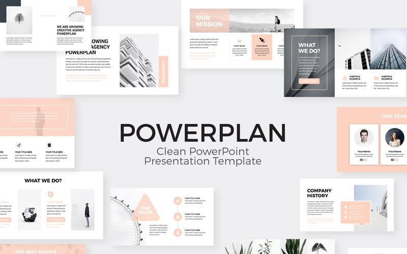 powerplan business powerpoint template original