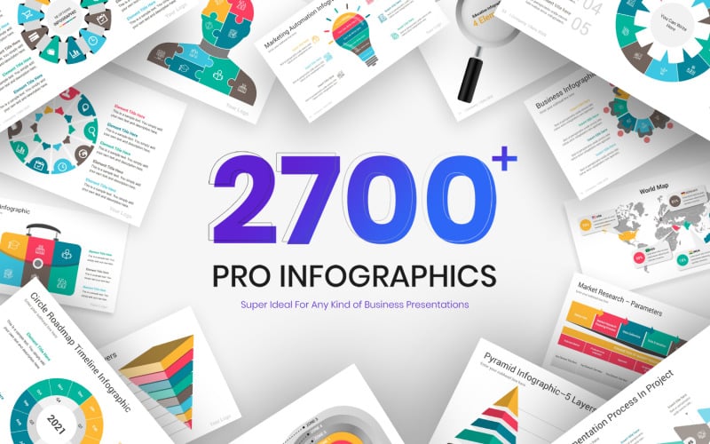 powerpoint infographics golden templates bundle original