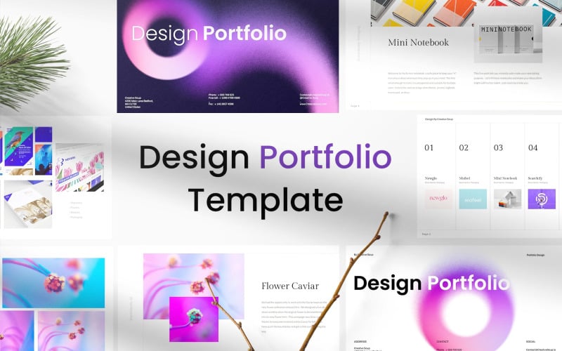 powerpoint portfolio template original