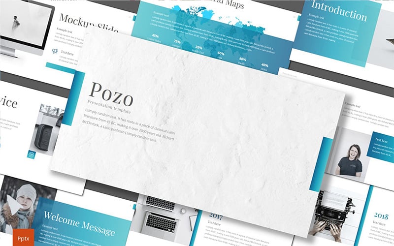 pozo powerpoint template original