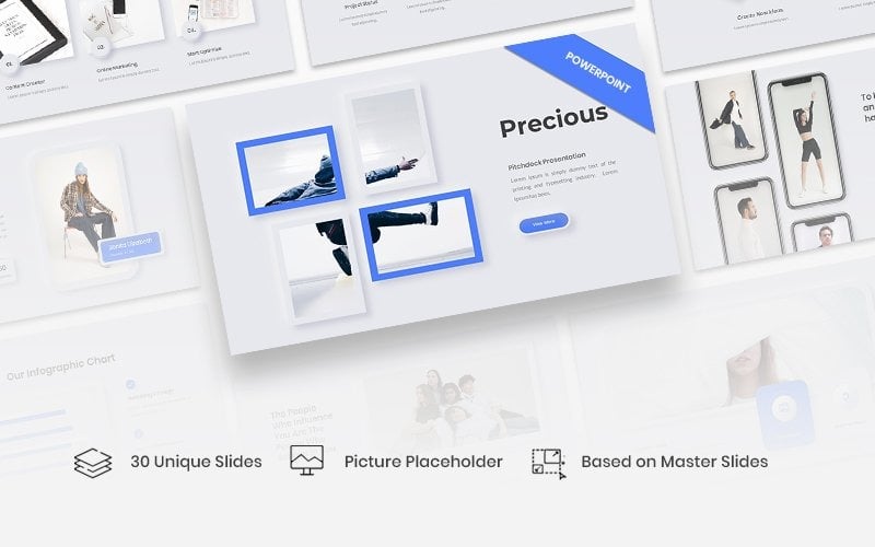 precious pitchdeck powerpoint template original