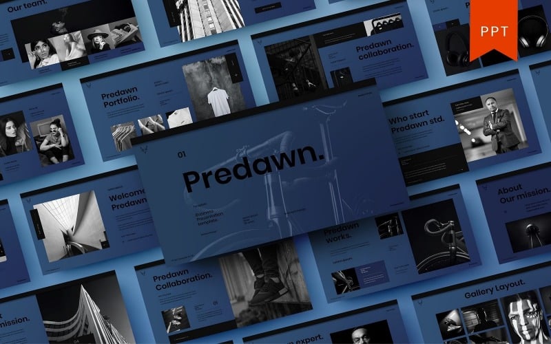 predawn business powerpoint template original