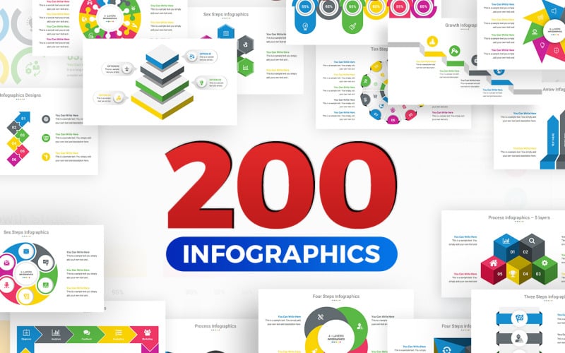 premium infographics powerpoint template original