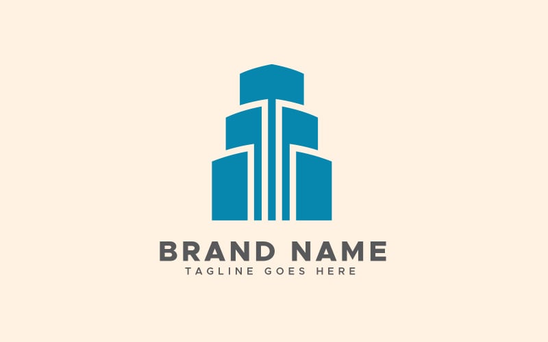 premium luxury building logo design template original