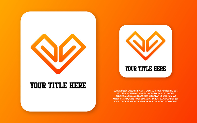 premium modern coloring vector logo design original