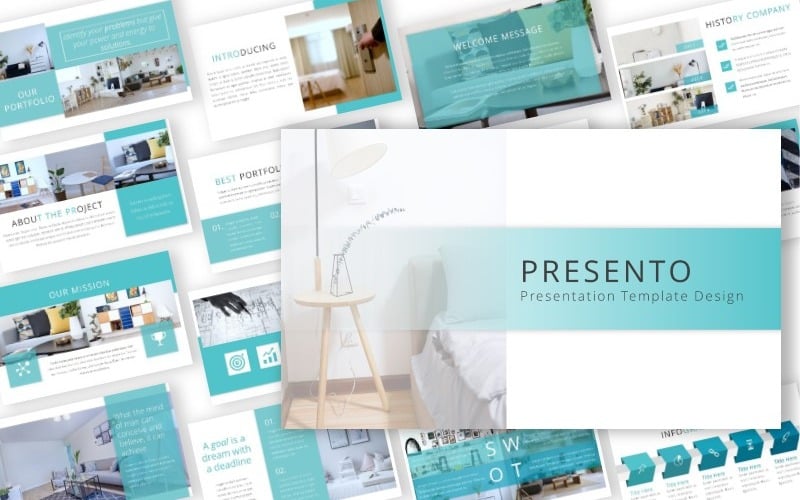 presento powerpoint template original