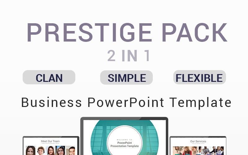 prestige pack in powerpoint template original