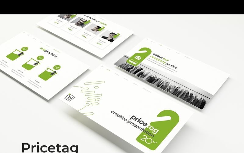 pricetag powerpoint template original