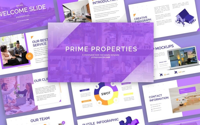 prime properties presentation template original