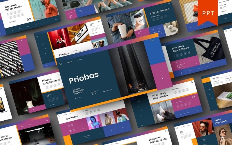 priobas powerpoint template original