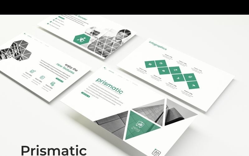 prismatic powerpoint template original