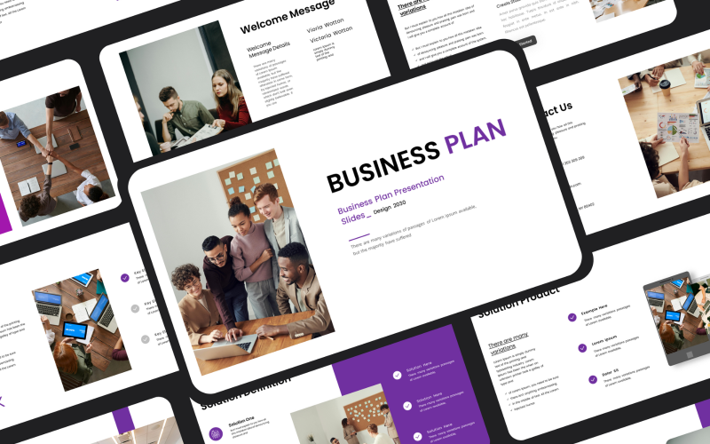 pro business plan presentation original