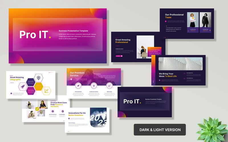 pro it powerpoint presentation template original