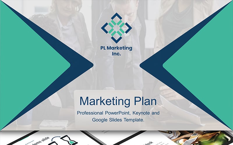 pro marketing powerpoint template original