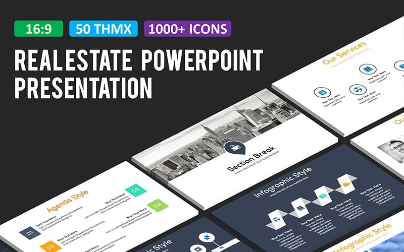 pro real estate powerpoint template original