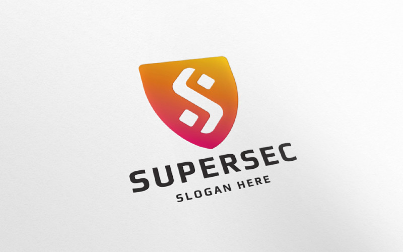 pro super secure letter s logo original