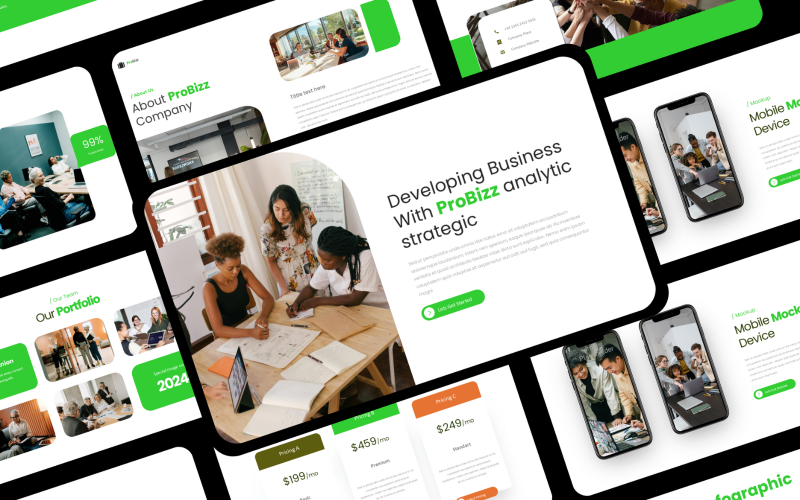 probiz business company presentation original