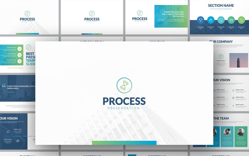 process multipurpose powerpoint template original