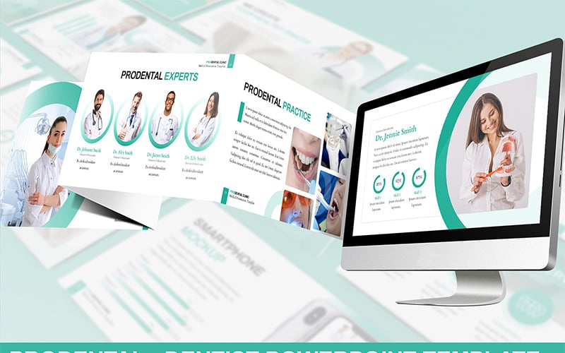 prodental dentist powerpoint template original