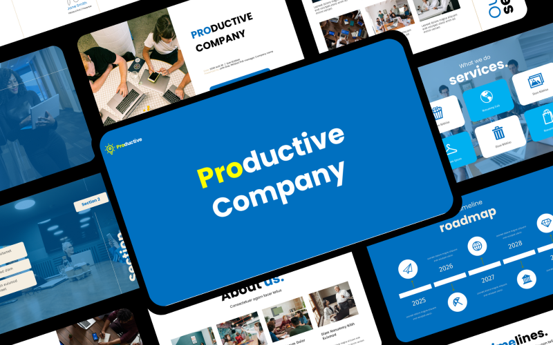 product company powerpoint presentation original