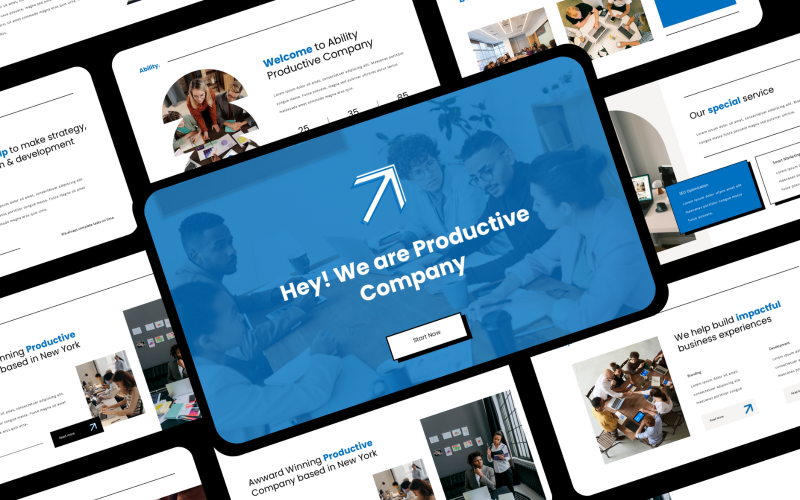 product company profile presentation original