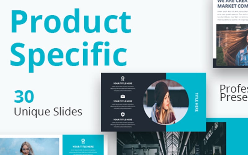 product specific powerpoint template original