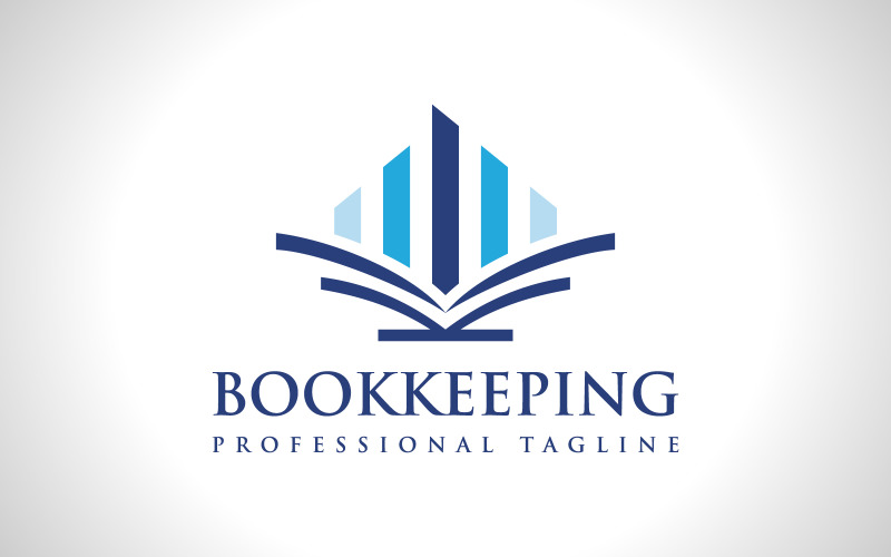 professional accounting bookkeeping logo design original