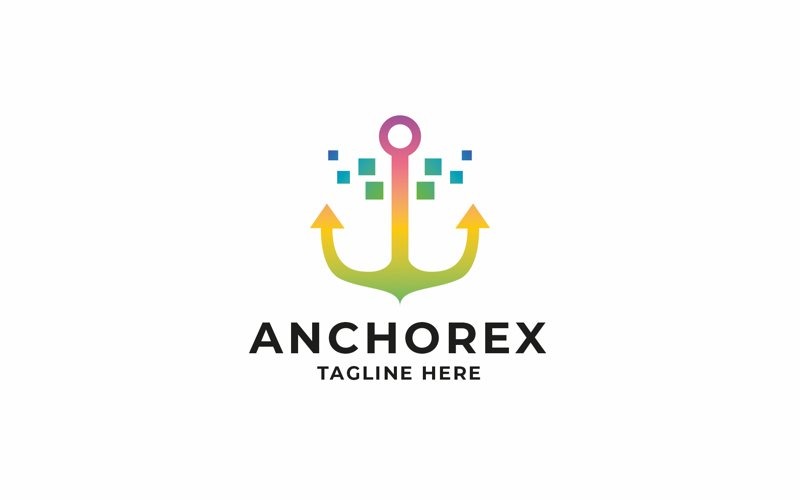 professional anchorex logo original