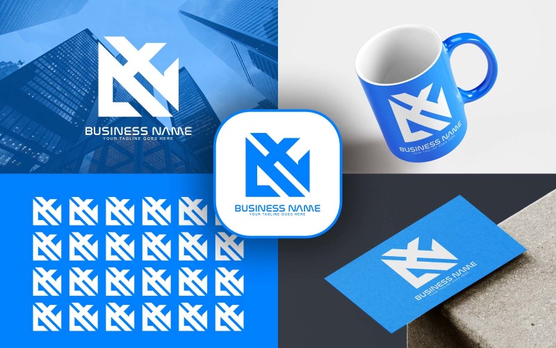 professional at letter logo design for your business brand identity original