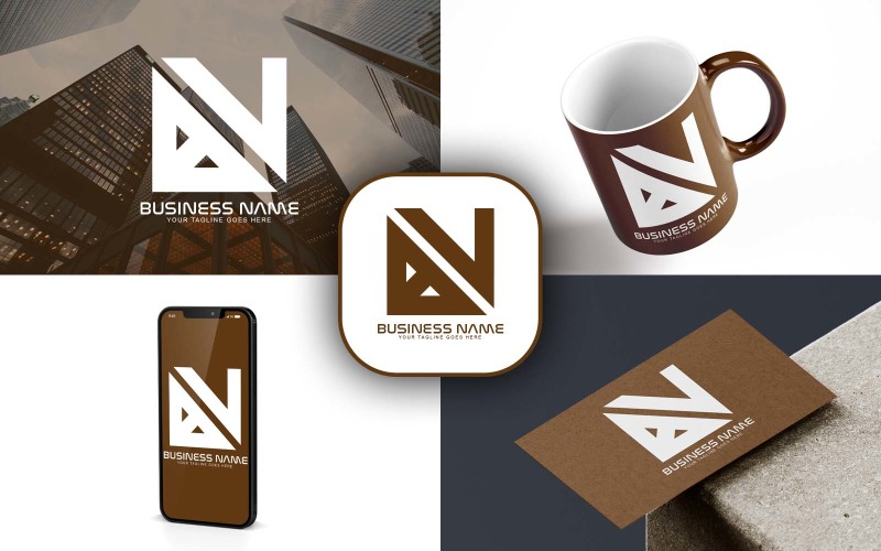 professional bv letter logo design for your business brand identity original