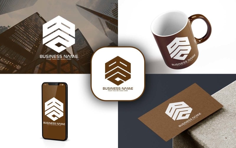 professional bz letter logo design for your business brand identity original