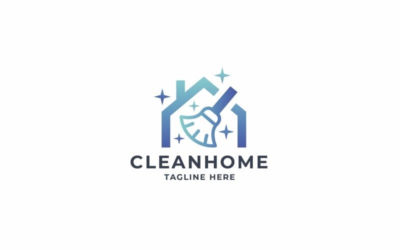 professional clean home logo temp original