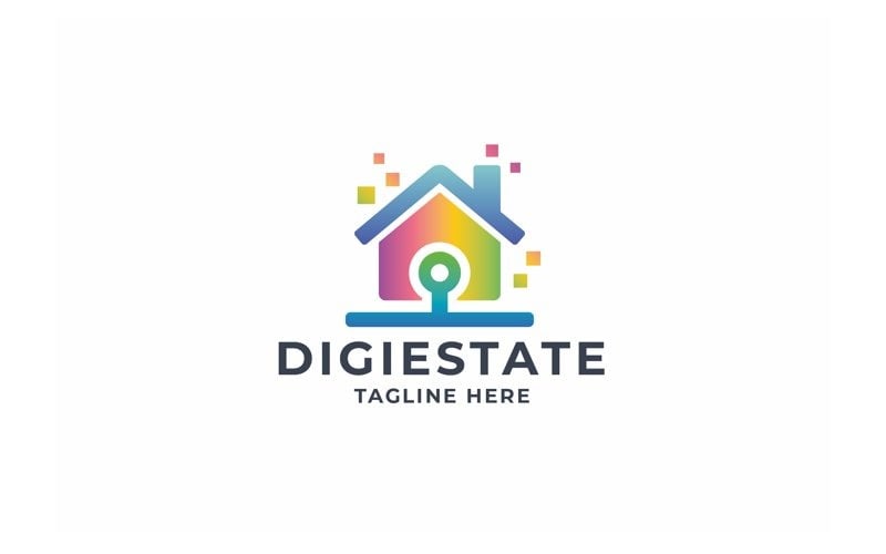 professional digital real estate logo original