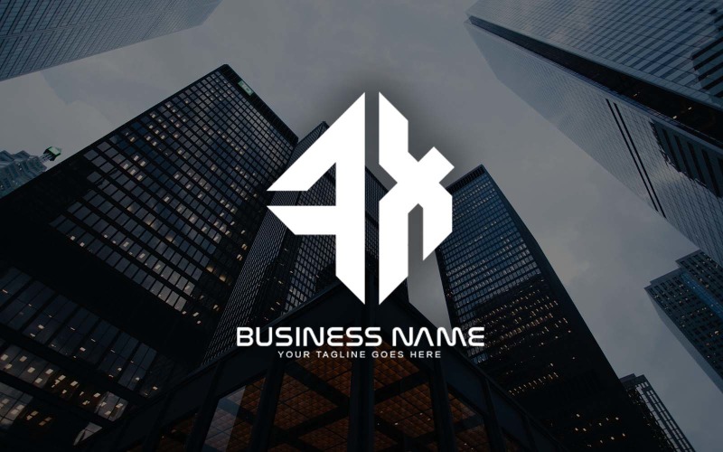 professional fy letter logo design for your business brand identity original
