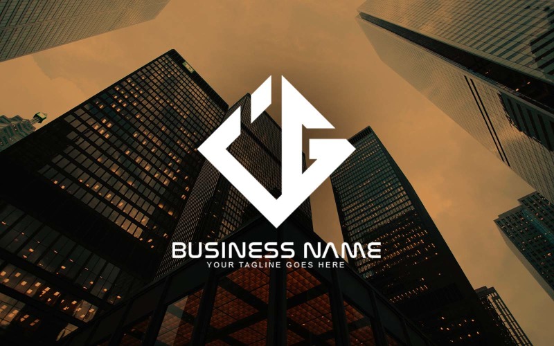 professional ig letter logo design for your business brand identity original