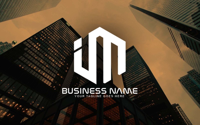 professional im letter logo design for your business brand identity original
