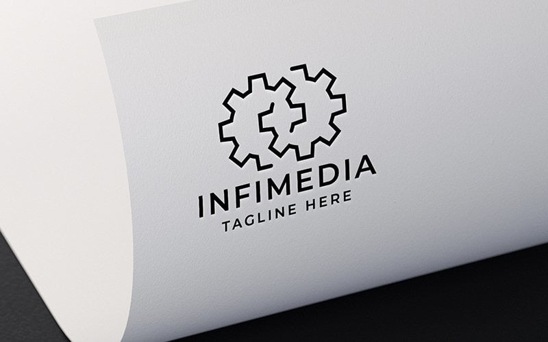 professional infinity media logo original