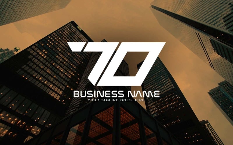 professional io letter logo design for your business brand identity original