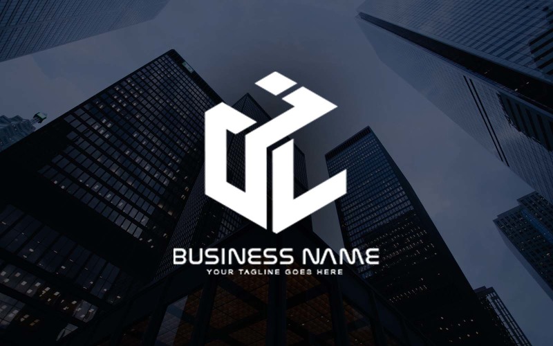 professional jl letter logo design for your business brand identity original