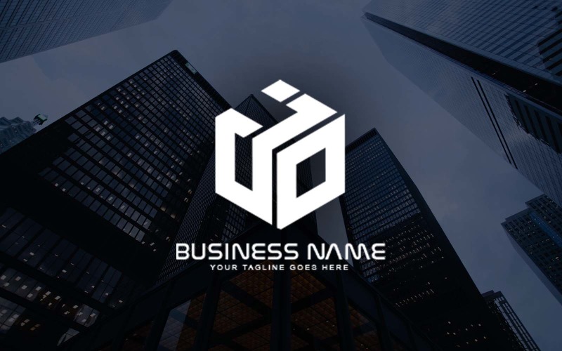 professional jo letter logo design for your business brand identity original