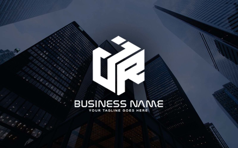 professional jr letter logo design for your business brand identity original
