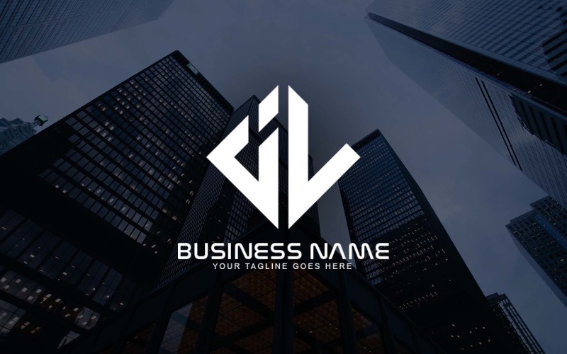 professional jv letter logo design for your business brand identity original