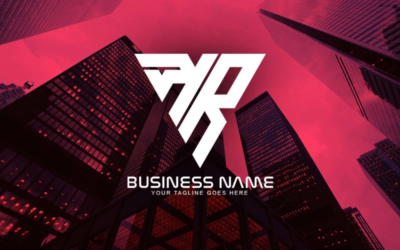 professional kr letter logo design for your business brand identity original