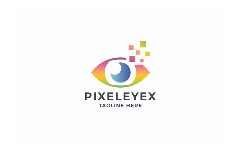 professional pixel eyex logo original