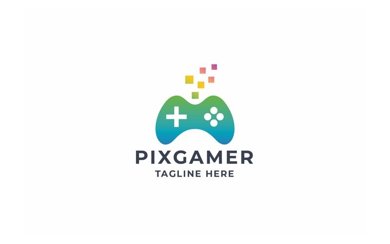 professional pixel gamer logo original