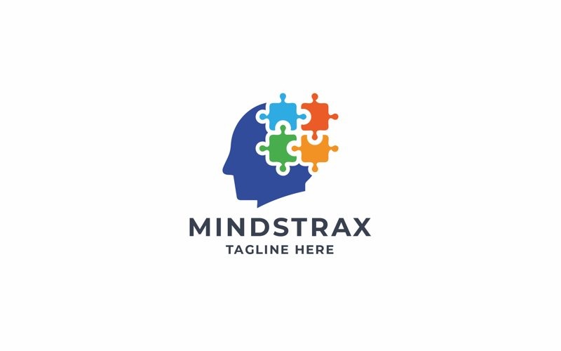 professional pixel mind strategy logo original