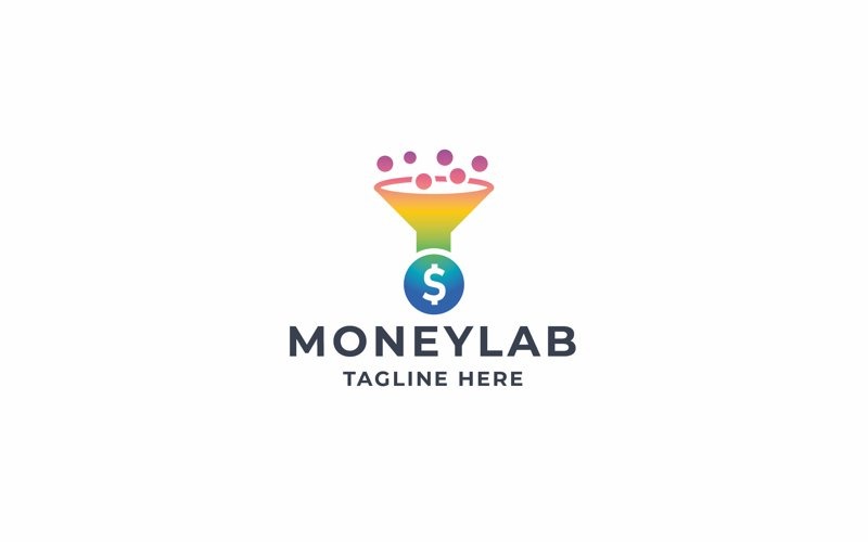 professional pixel money lab logo original