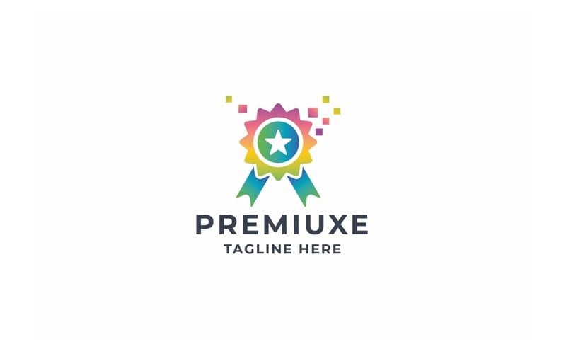 professional pixel premium logo original