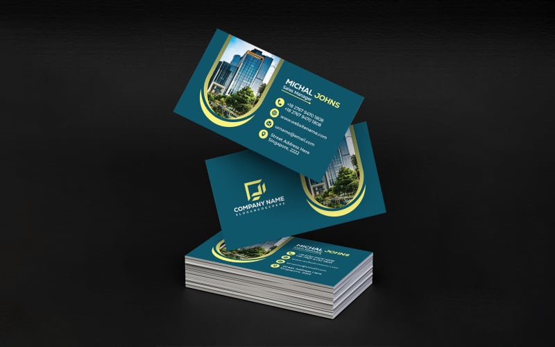 professional real estate business card templates for agencies original